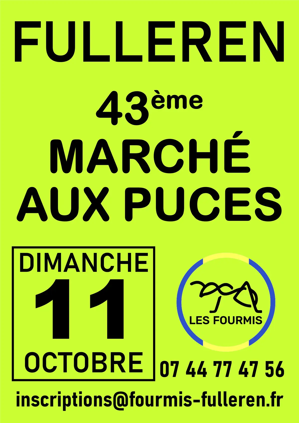 43ème Marché aux Puces traditionnel