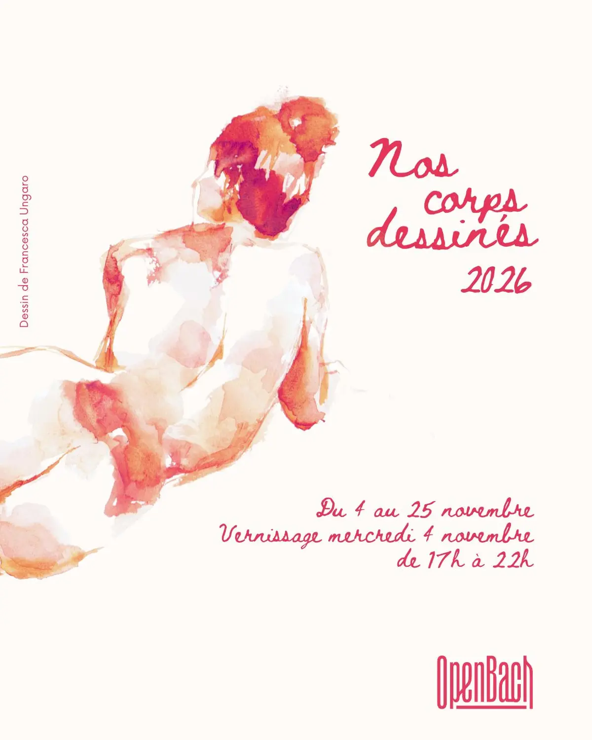 Nos corps dessinés 2026 (Exposition de modèles vivants)