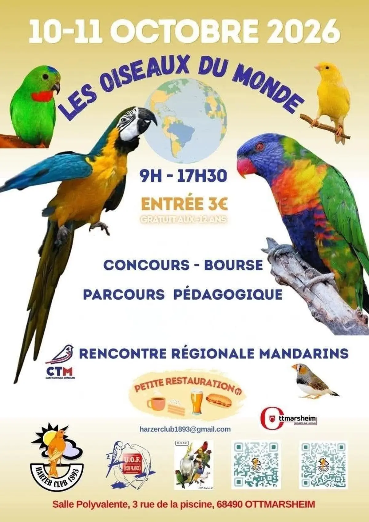 Les oiseaux du Monde
