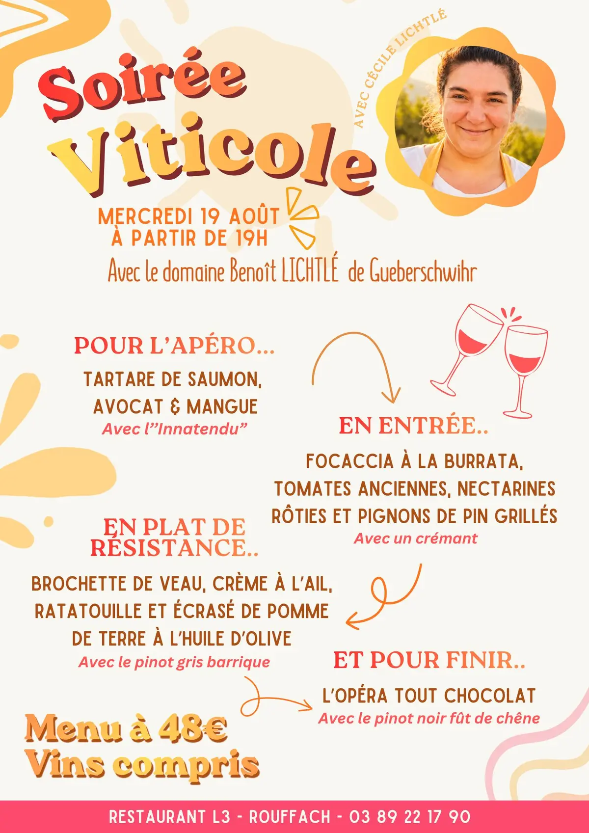 Soirée viticole avec le domaine Benoît LICHTLE à Gueberschwihr
