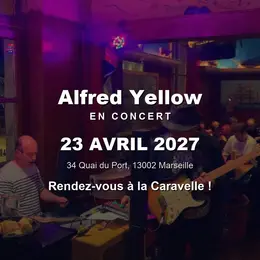 Alfred Yellow en concert à La Caravelle