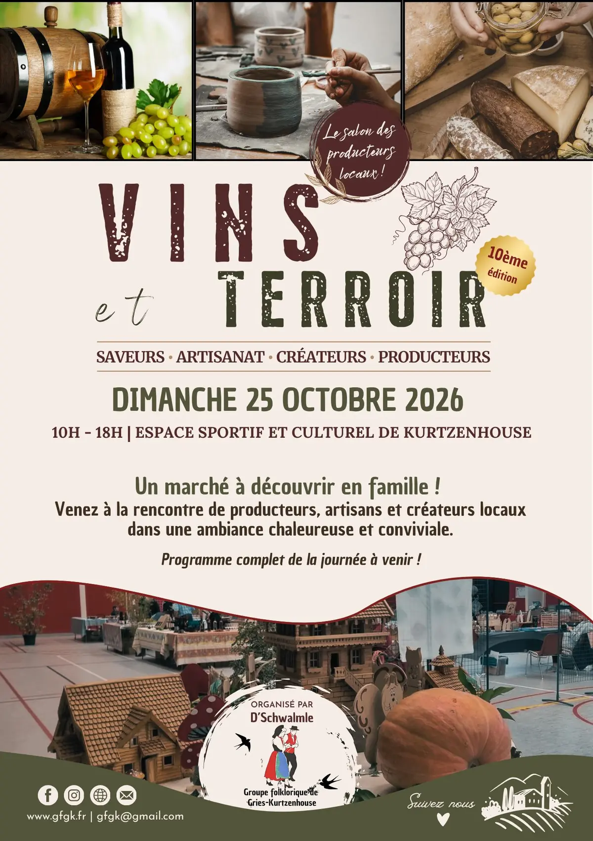 Vins & Terroirs 2026 - Le marché des petits producteurs locaux