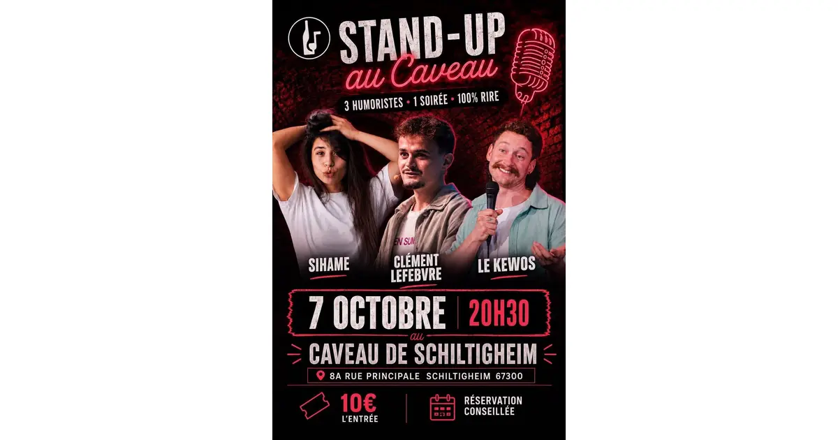 Soirée Stand-Up au Caveau de Schiltigheim