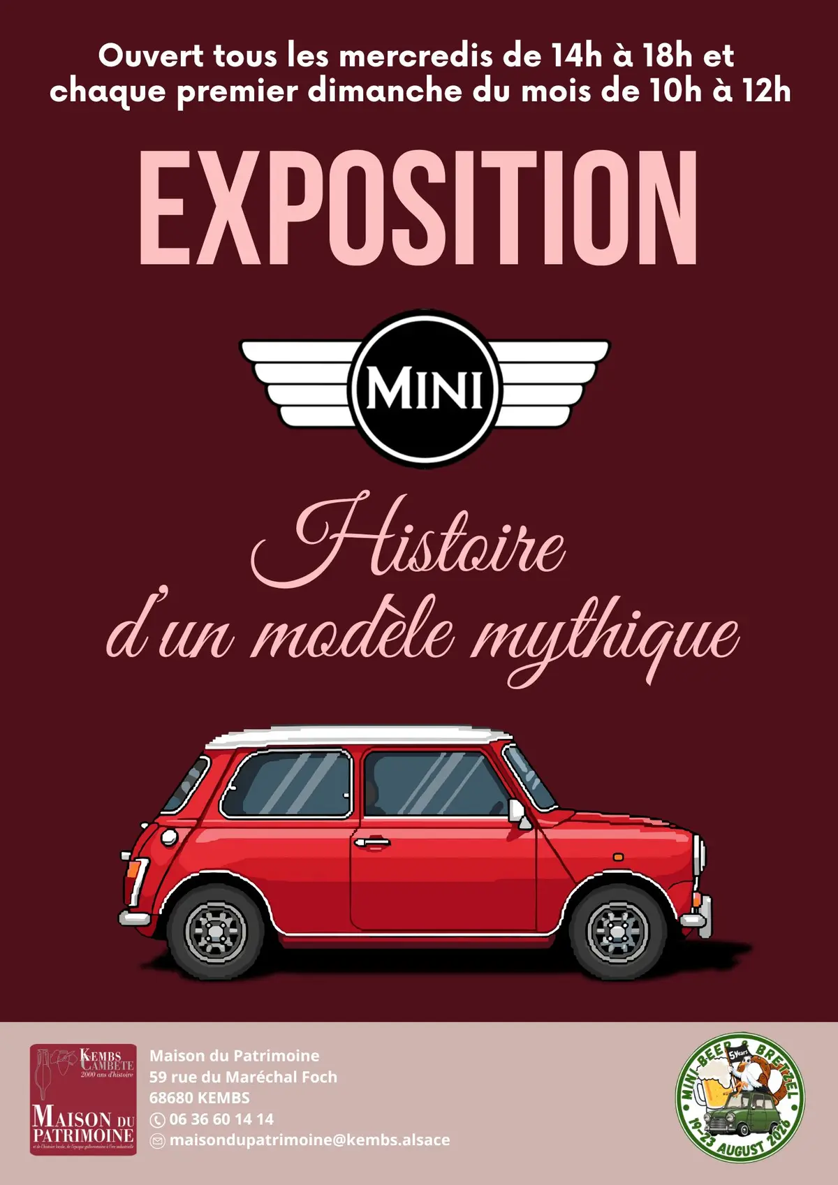 Exposition - La Mini : Histoire d'un modèle mythique