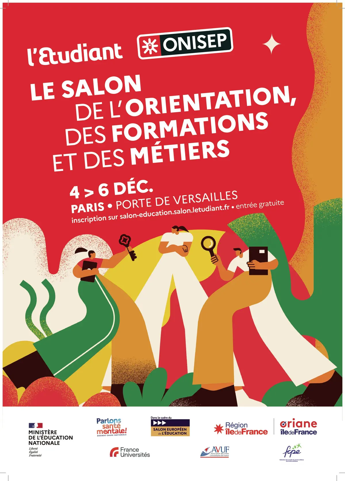 Le Salon de l’Orientation, des formations et des métiers à Paris