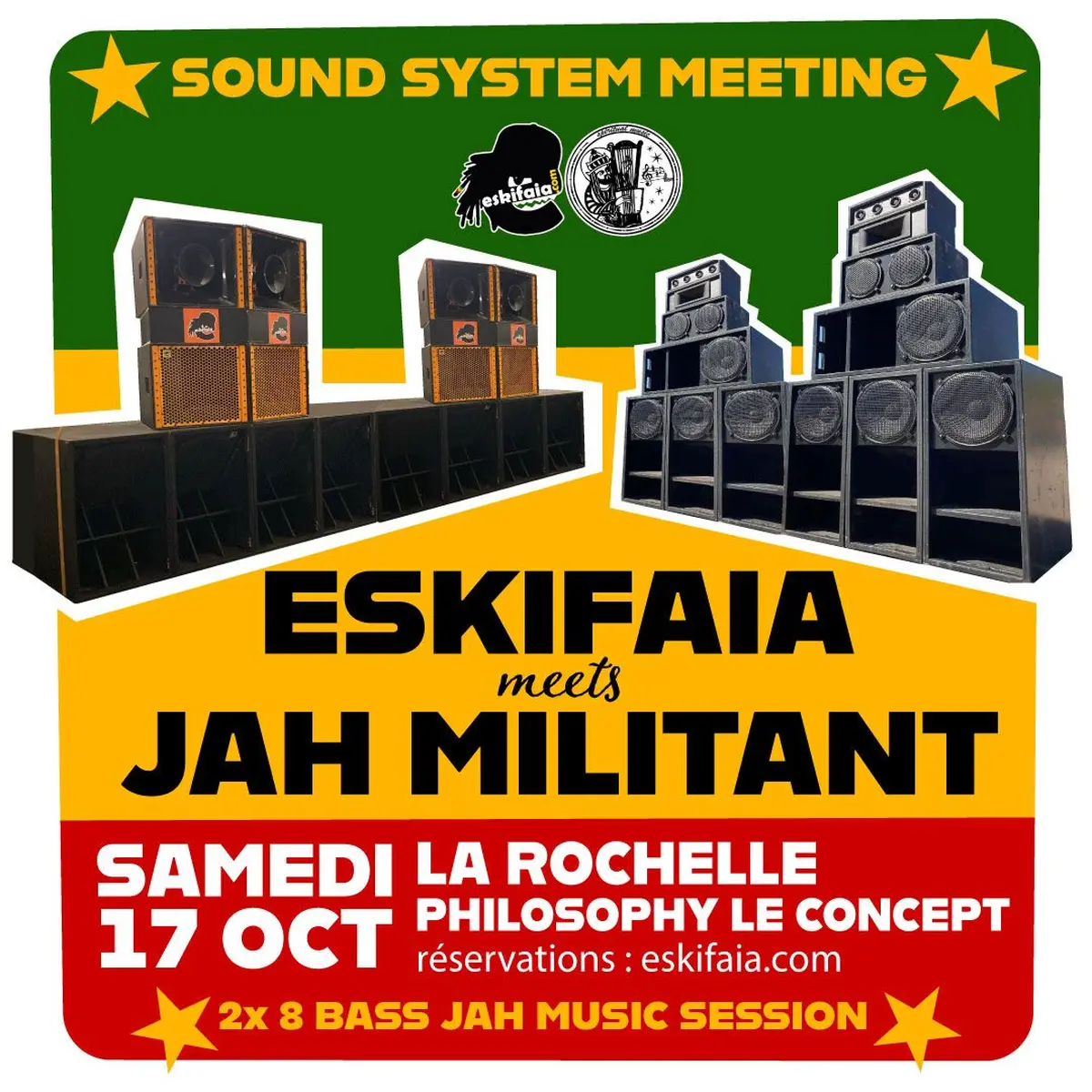 La Rochelle in Dub #4 – Eskifaia meets Jah Militant Soud System 