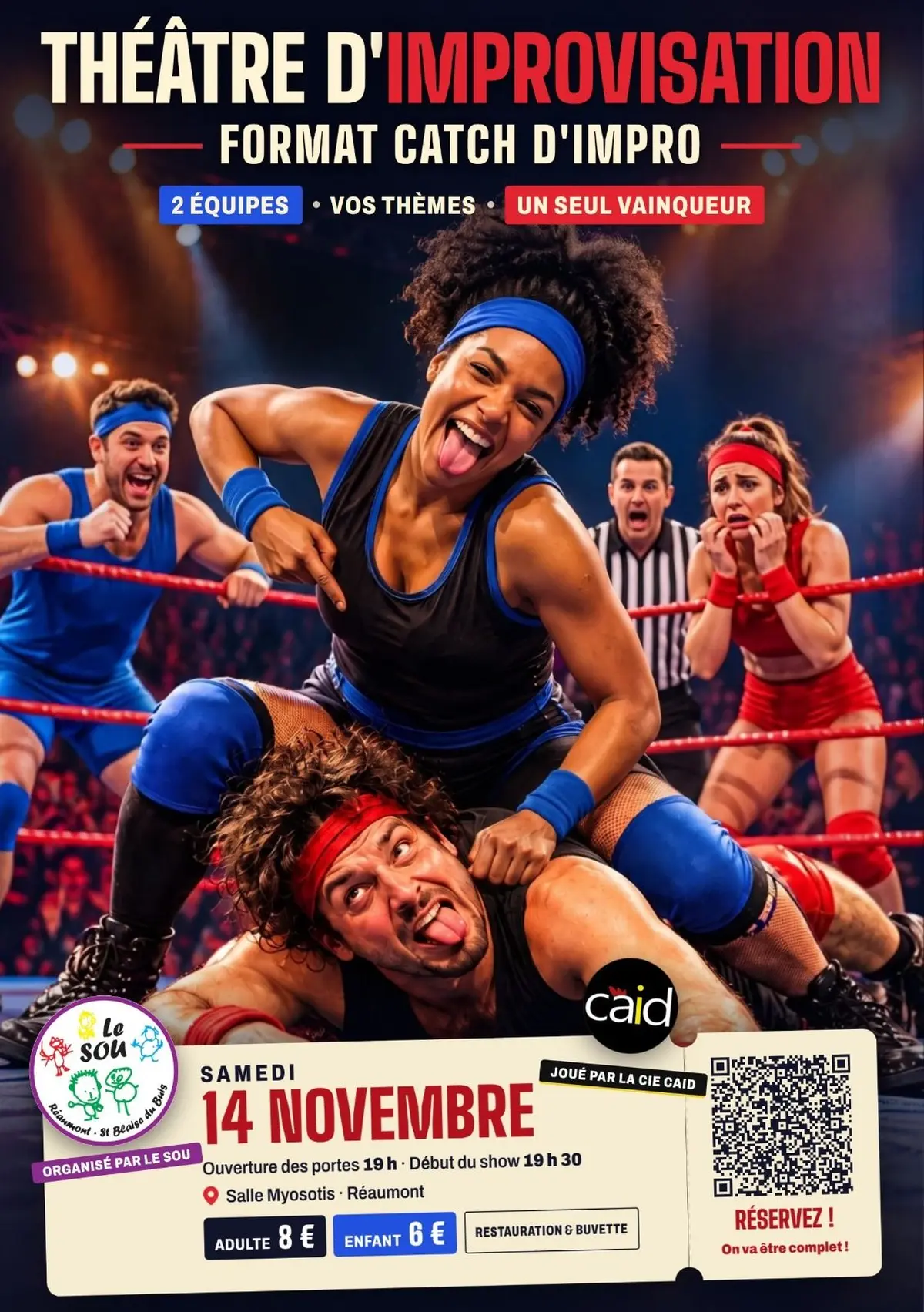Soirée théâtre d'improvisation