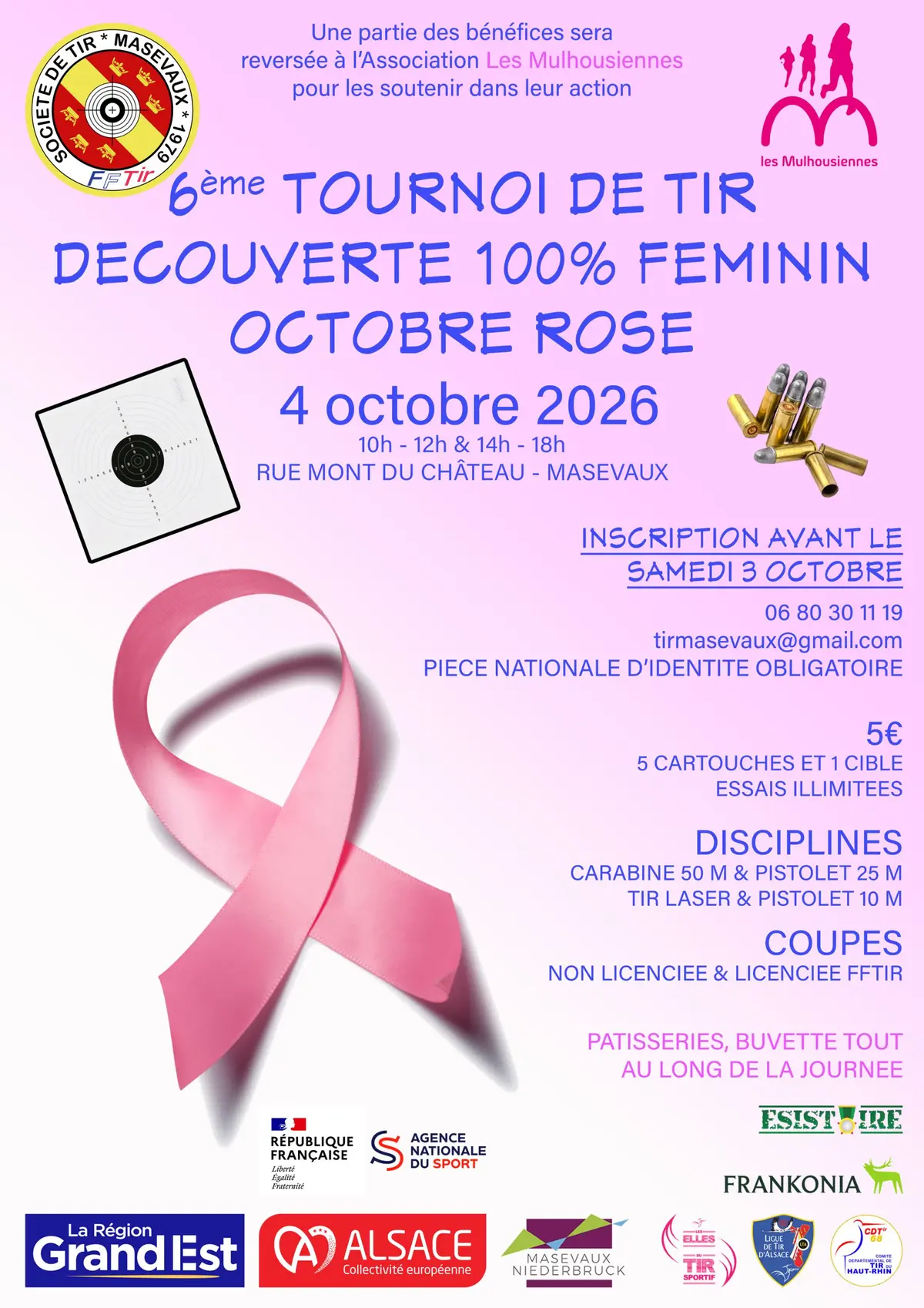 6ème tournoi de tir découverte 100% féminin