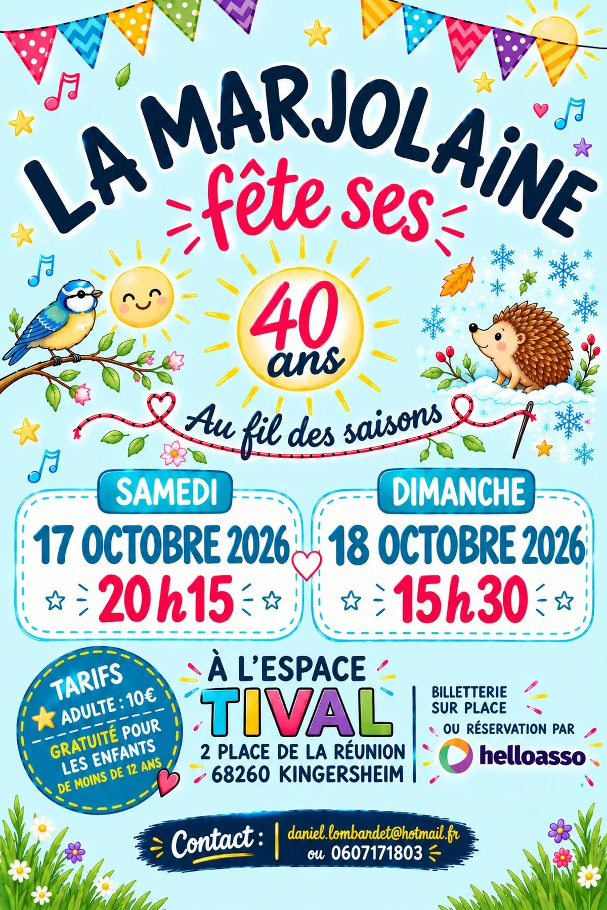 40 ans chorale la Marjolaine 