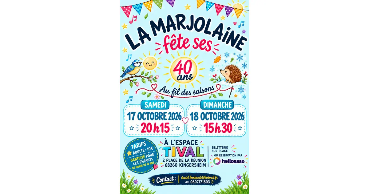 40 ans chorale la Marjolaine