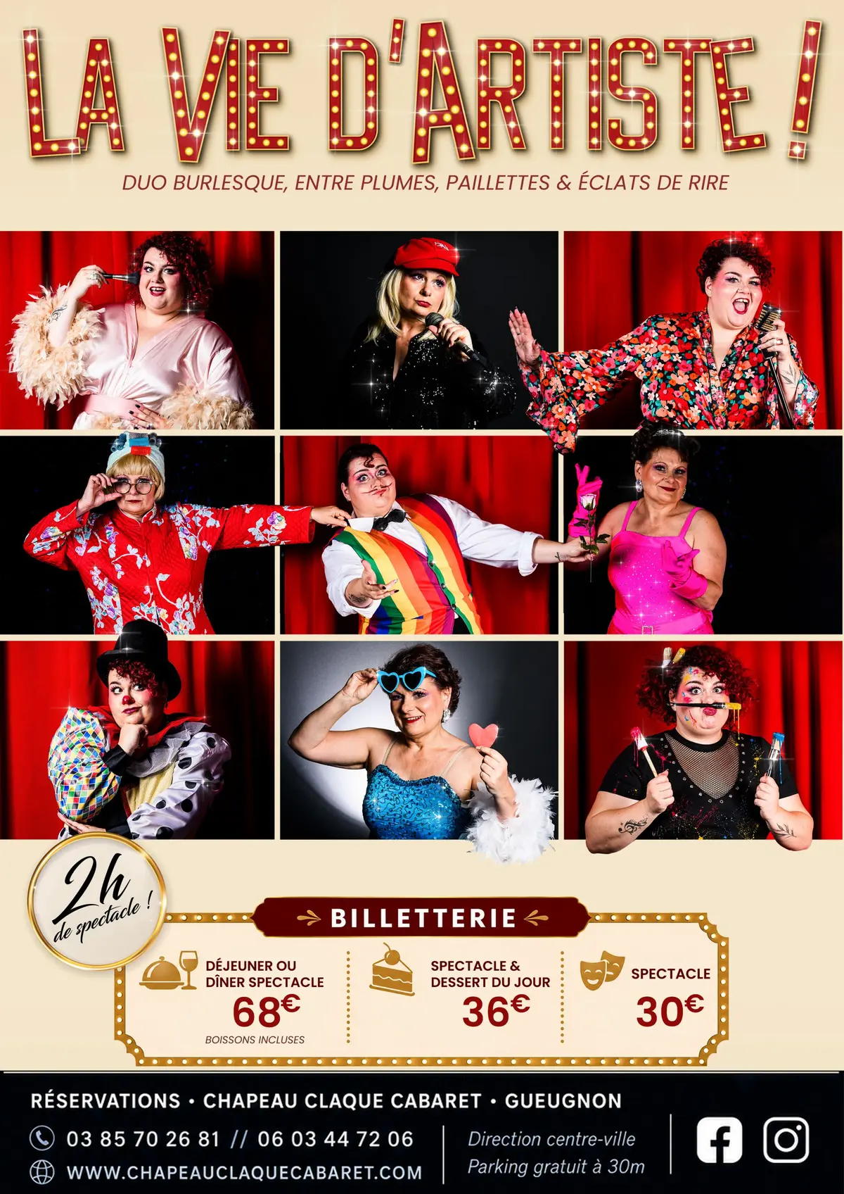 Duo Burlesque - La Vie d'Artiste !