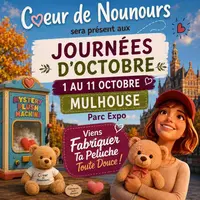 Coeur de Nounours sera présent aux Journées d'Octobre de Mulhouse &copy; JM MULLER & IA