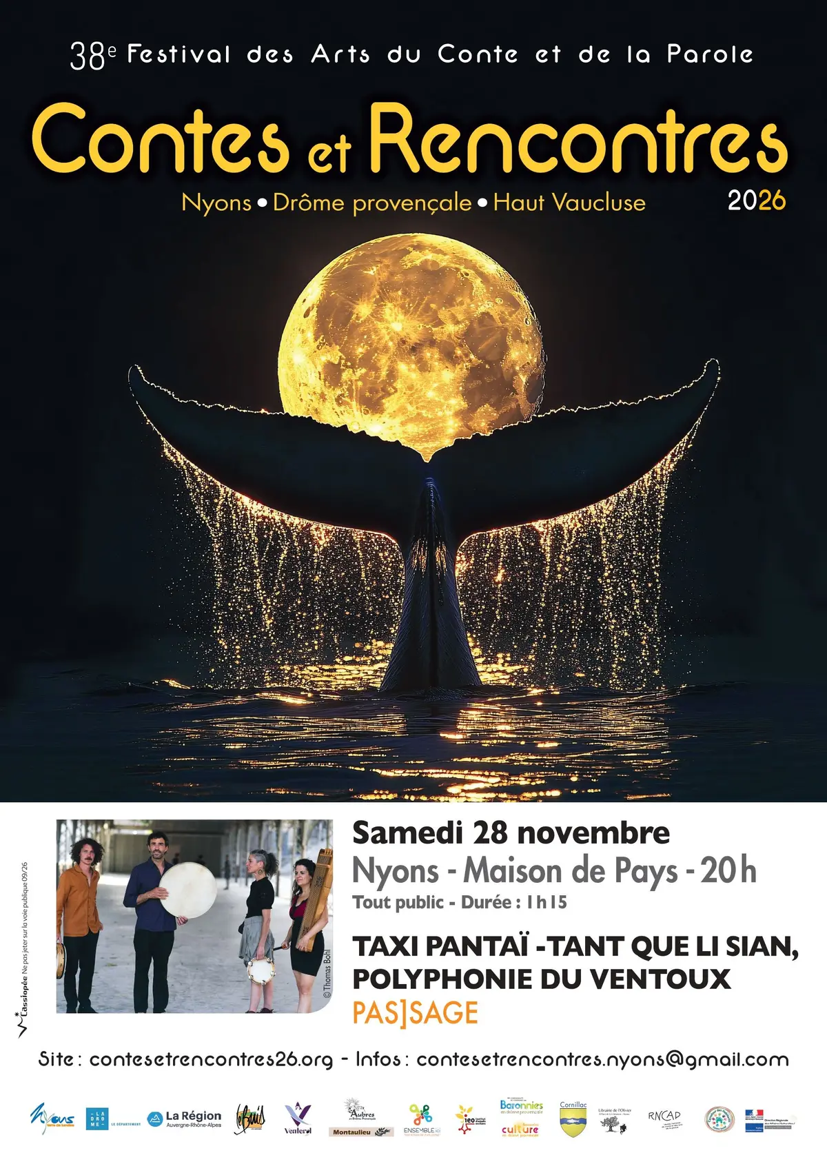 Festival Contes et Rencontres - Taxi Pantaï - Tant que li Sian