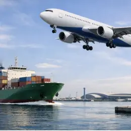 Comparaison des trajectoires de décarbonation de l'aérien et du maritime