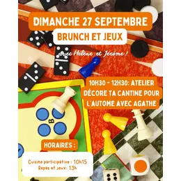 Brunch et jeux !