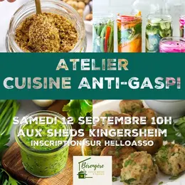 Atelier de Cuisine Anti-Gaspi