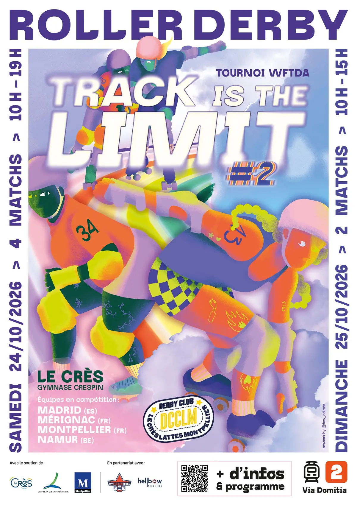 Track Is The Limit, tournoi de roller derby