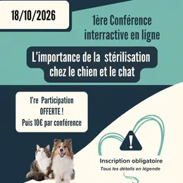 Conférence 1 - L'importance de la stérilisation chez le chien et le chat