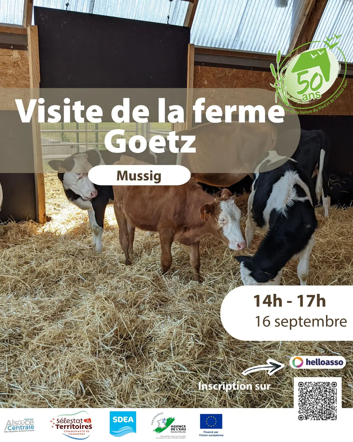 Visite de la ferme Goetz