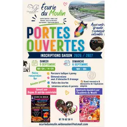 Portes ouvertes Ecurie du Moulin Widensolen
