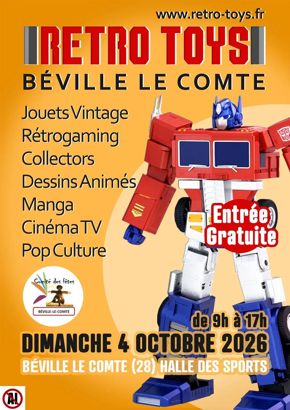 retro toys Beville le Comte 