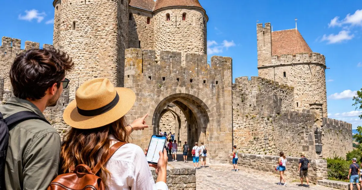 Jeu de piste Les incontournables de Carcassonne - Explorano