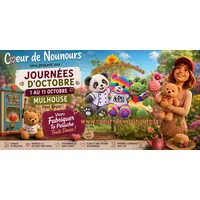 Coeur de Nounours sera présent aux Journées d'Octobre de Mulhouse &copy; JM Muller & IA