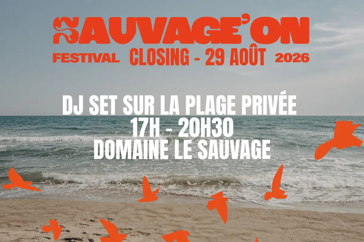 Closing Sauvage'on Festival sur une plage privée