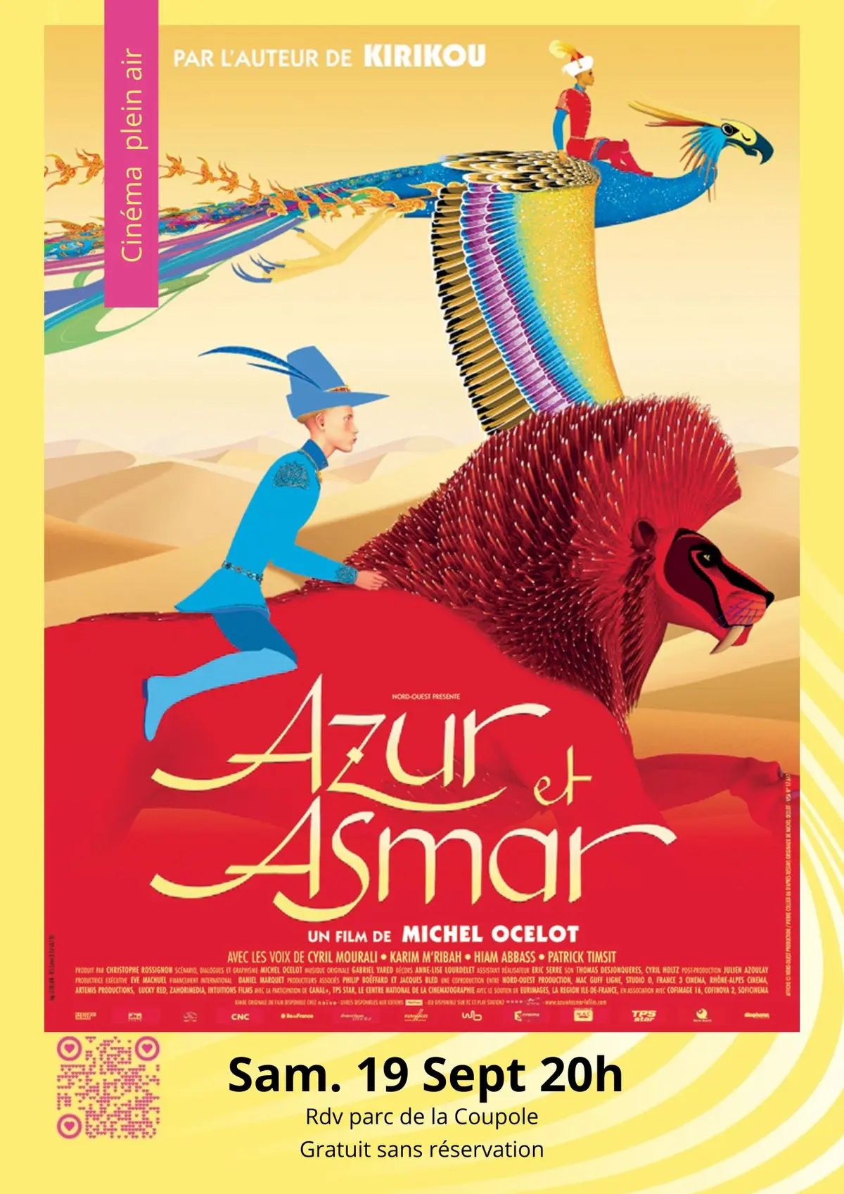 Ciné plein air : AZUR ET ASMAR