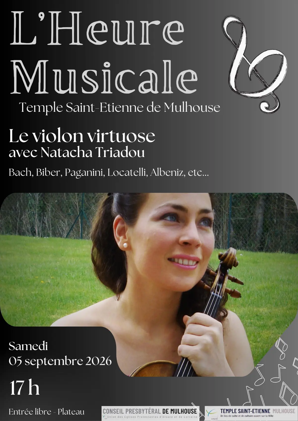 L’Heure Musicale - Le violon virtuose avec Natacha Triadou (violon)