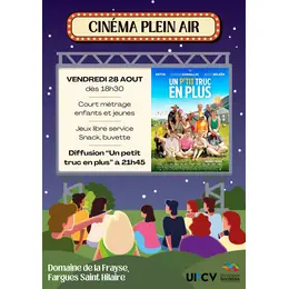 Cinéma en plein air - Un petit truc en plus