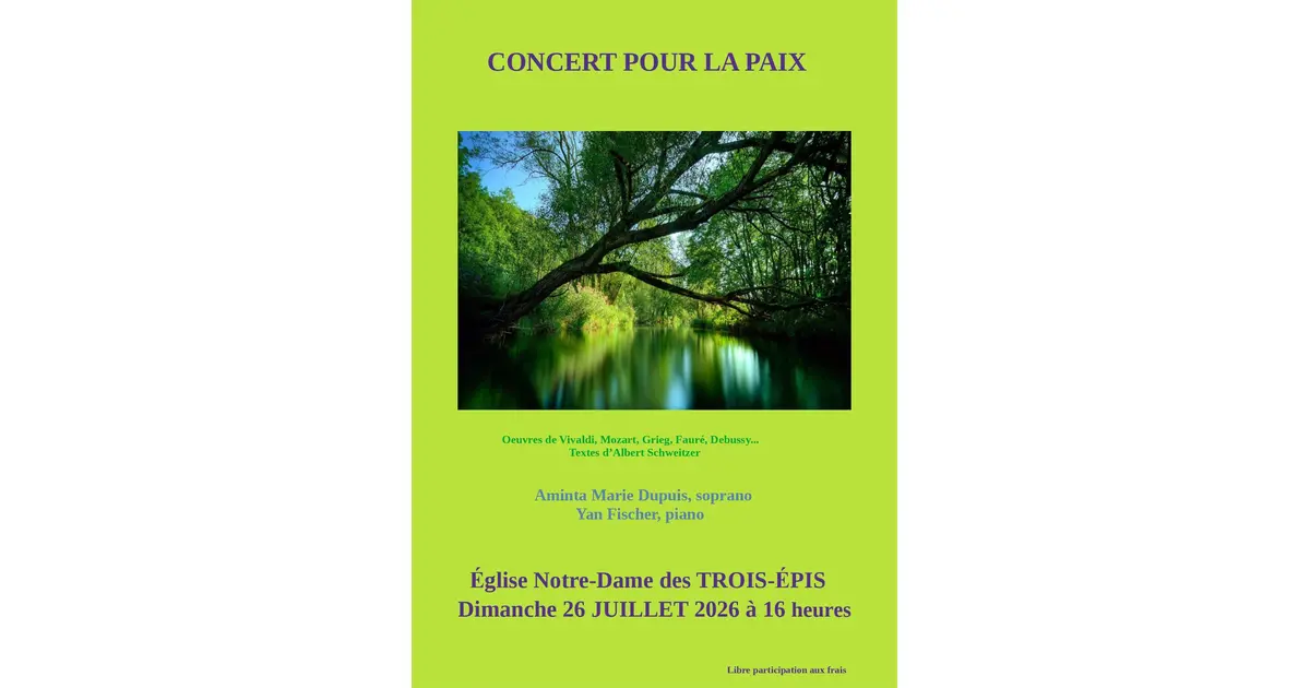 Concert pour la paix