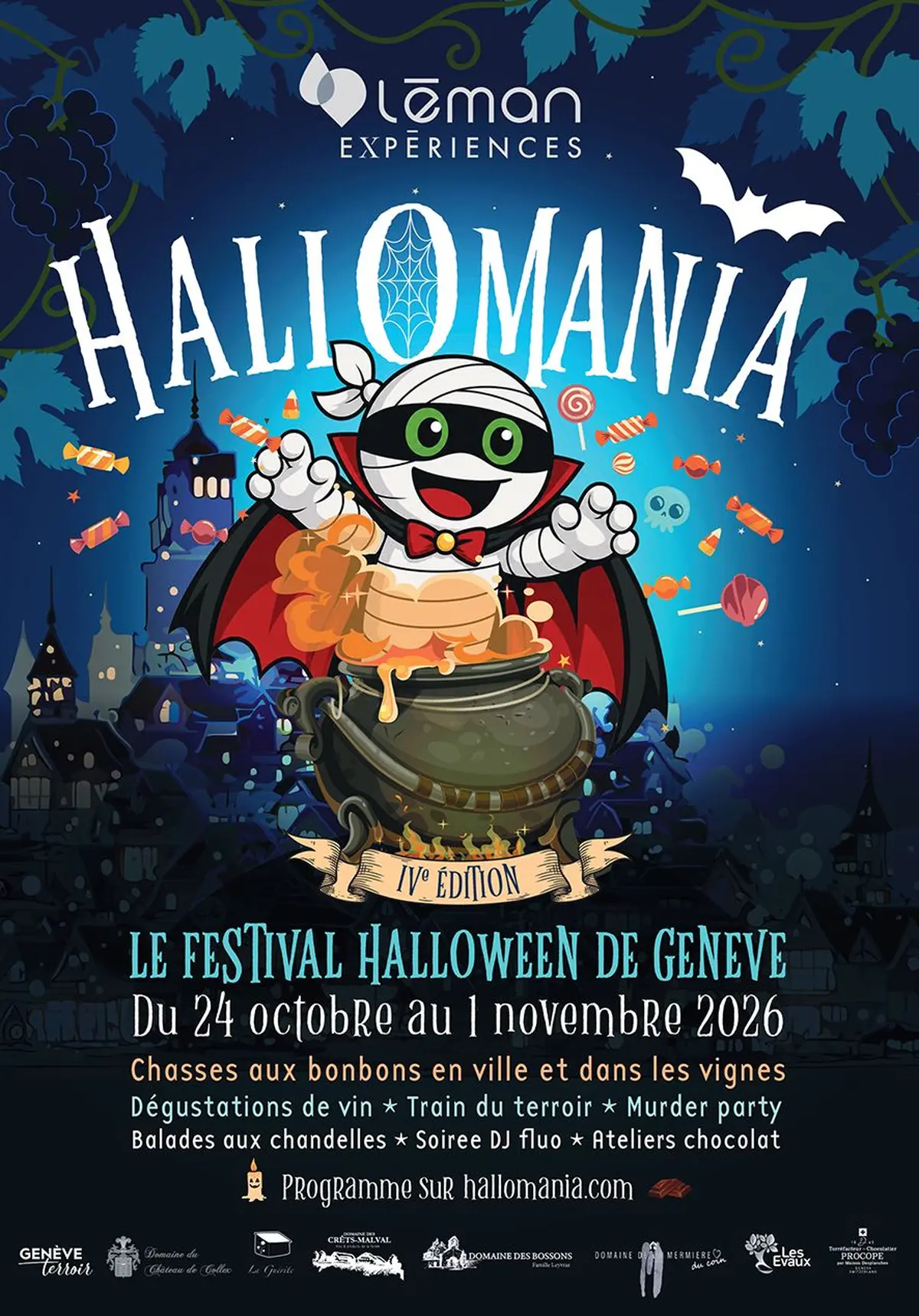 FESTIVAL HALLOMANIA - 18 événements pour frissonner à Genève !
