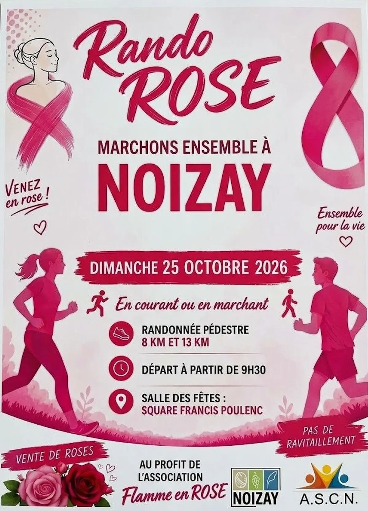 Rando Rose à Noizay - 25 octobre 2026