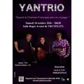 Yantrio, concert organisé par l'association 3P2A