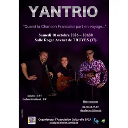 Yantrio, concert organisé par l'association 3P2A