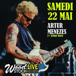 Artur Menezes + Arthur Dart chez Wood Stock Guitares Ensisheim