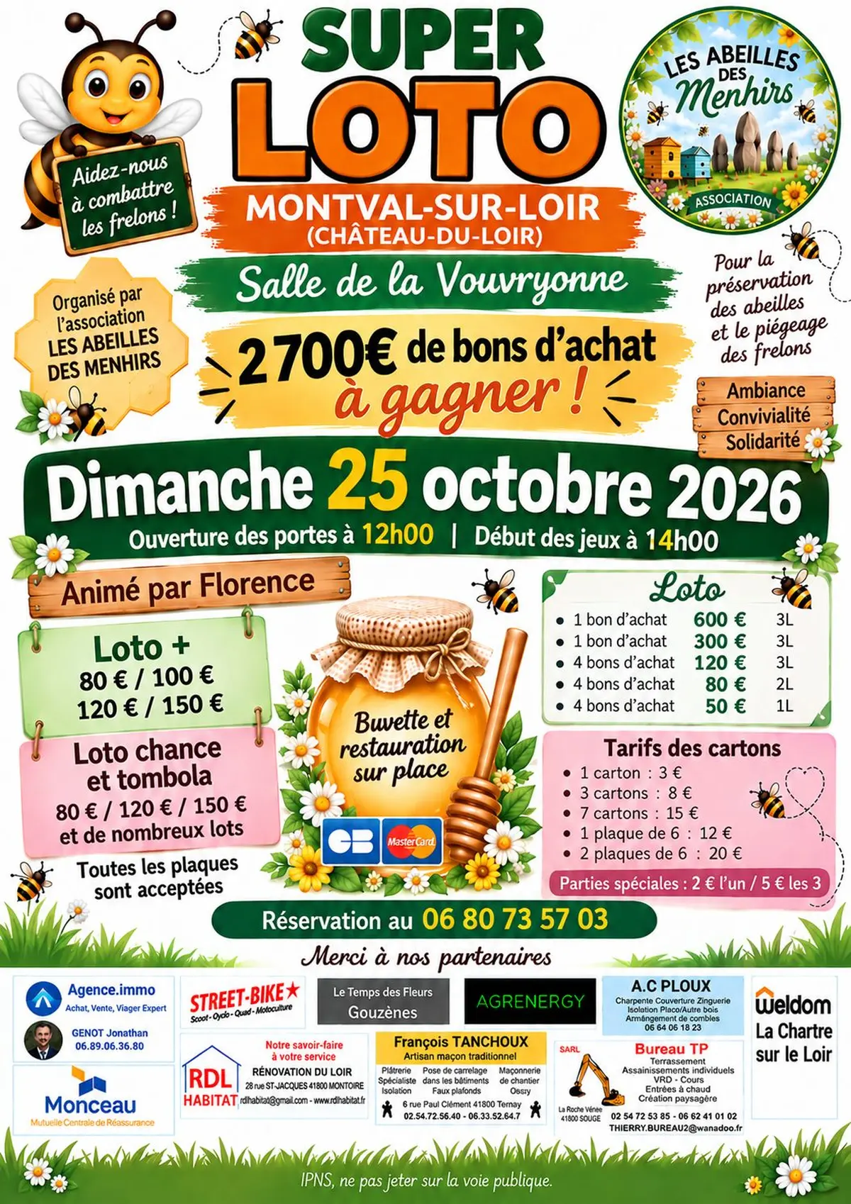Super loto bons d'achats