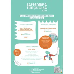 Septembre turquoise : les cancers gynécologiques, parlons-en