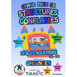 Grand Parc de Structures Gonflables