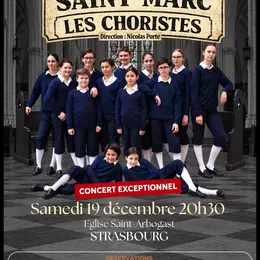 Les Petits Chanteurs de Saint-Marc en concert à Strasbourg