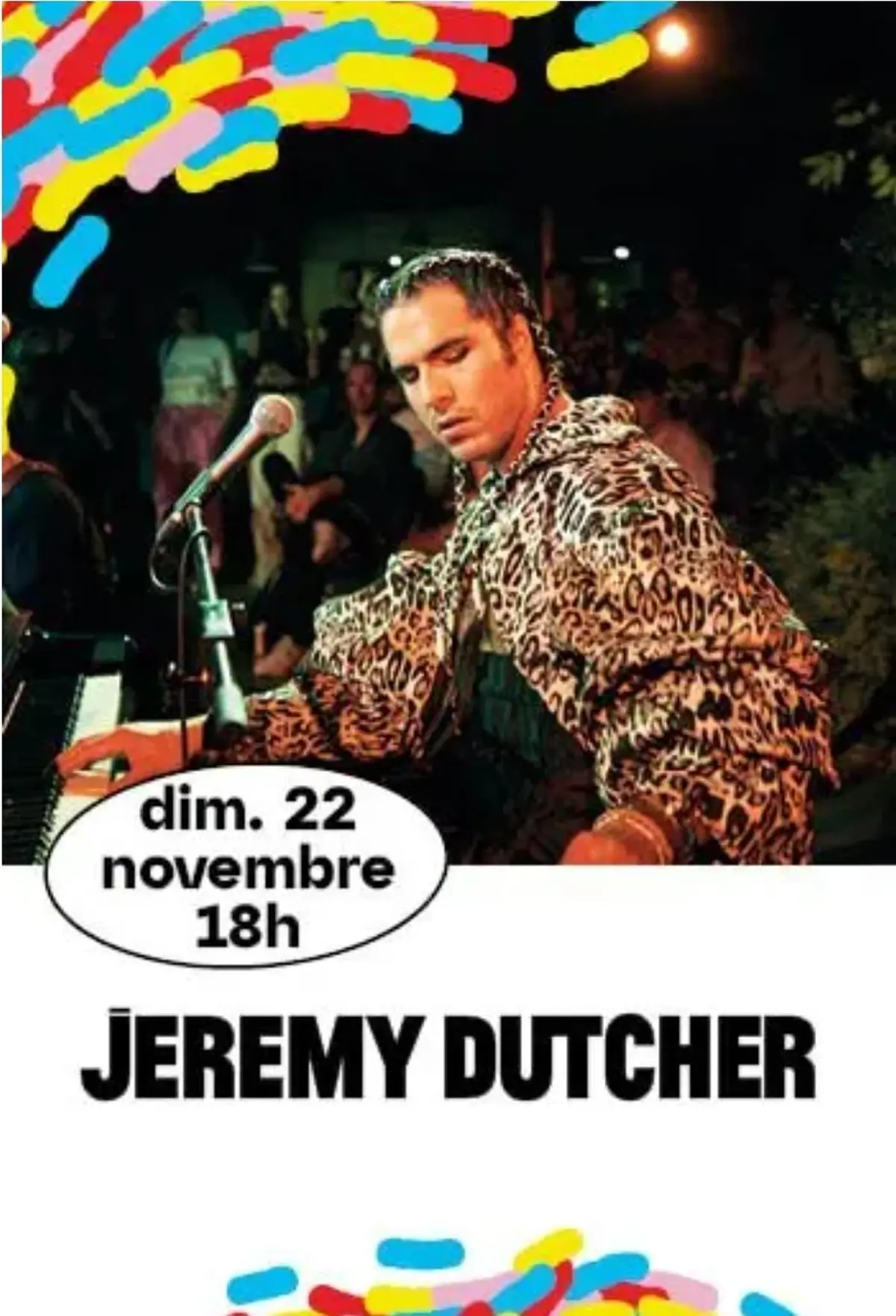 Concert Jérémy Dutcher