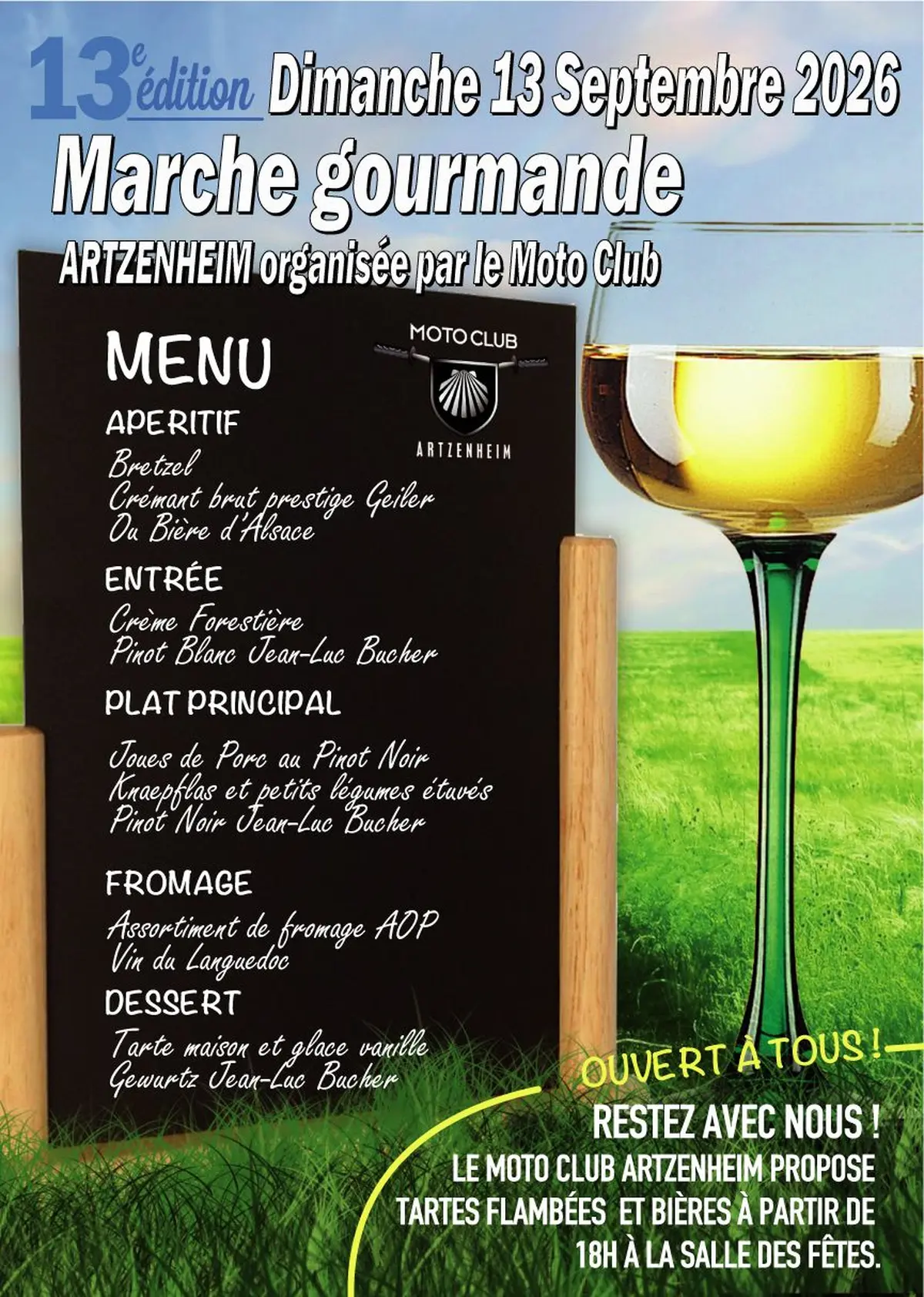 Marche gourmande du MotoClub Artzenheim