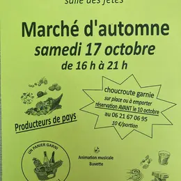 Marché d'automne