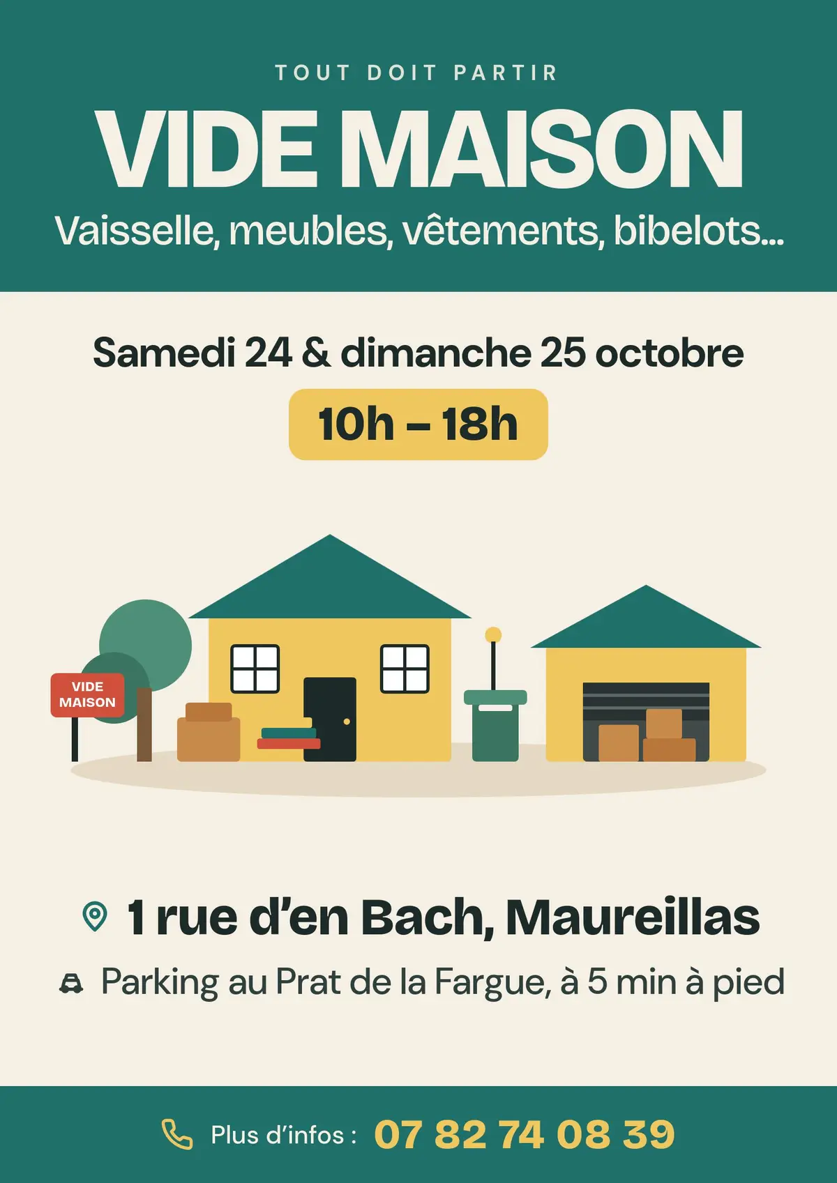 Vide-maison à Maureillas