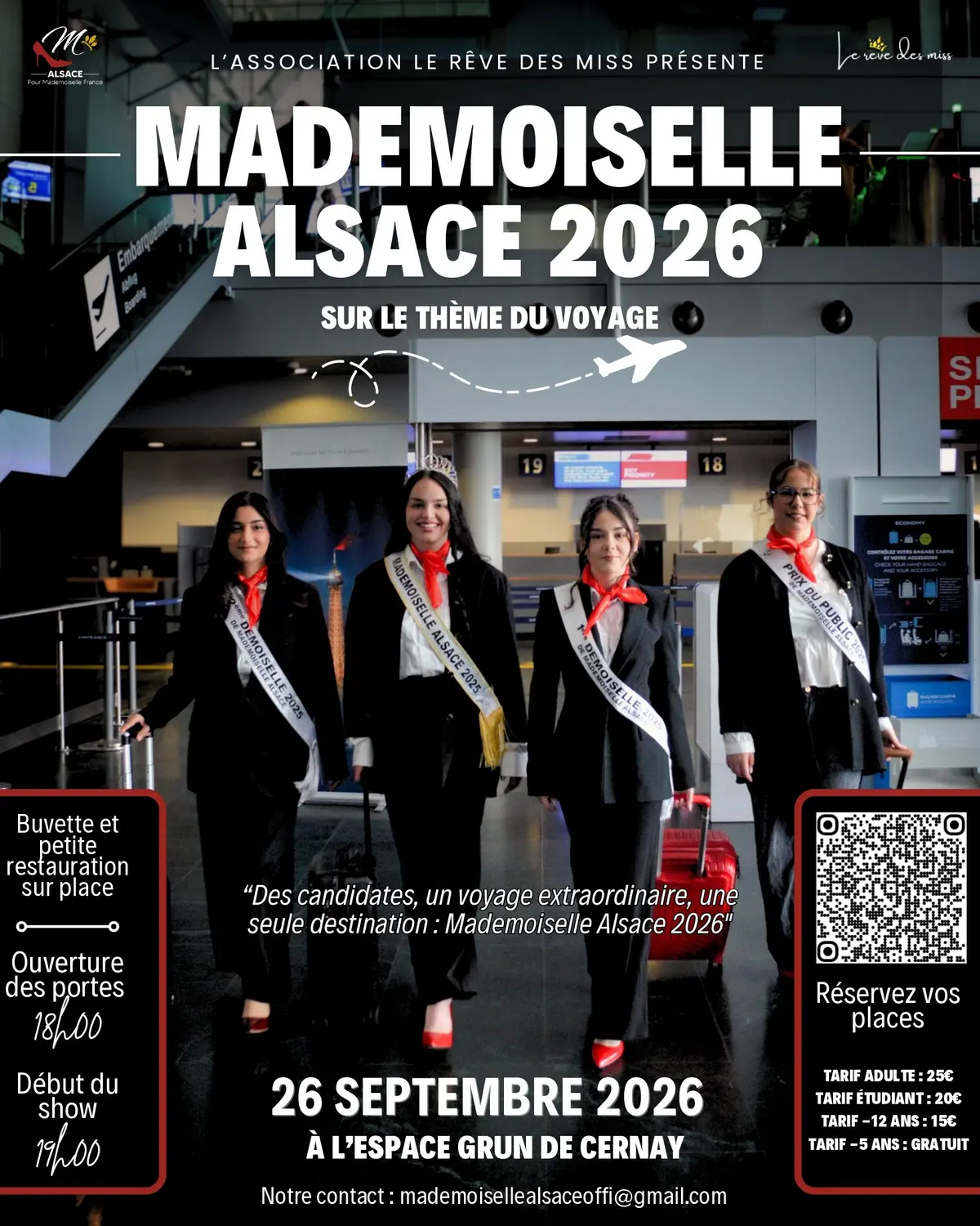 Élection de Mademoiselle Alsace à Cernay