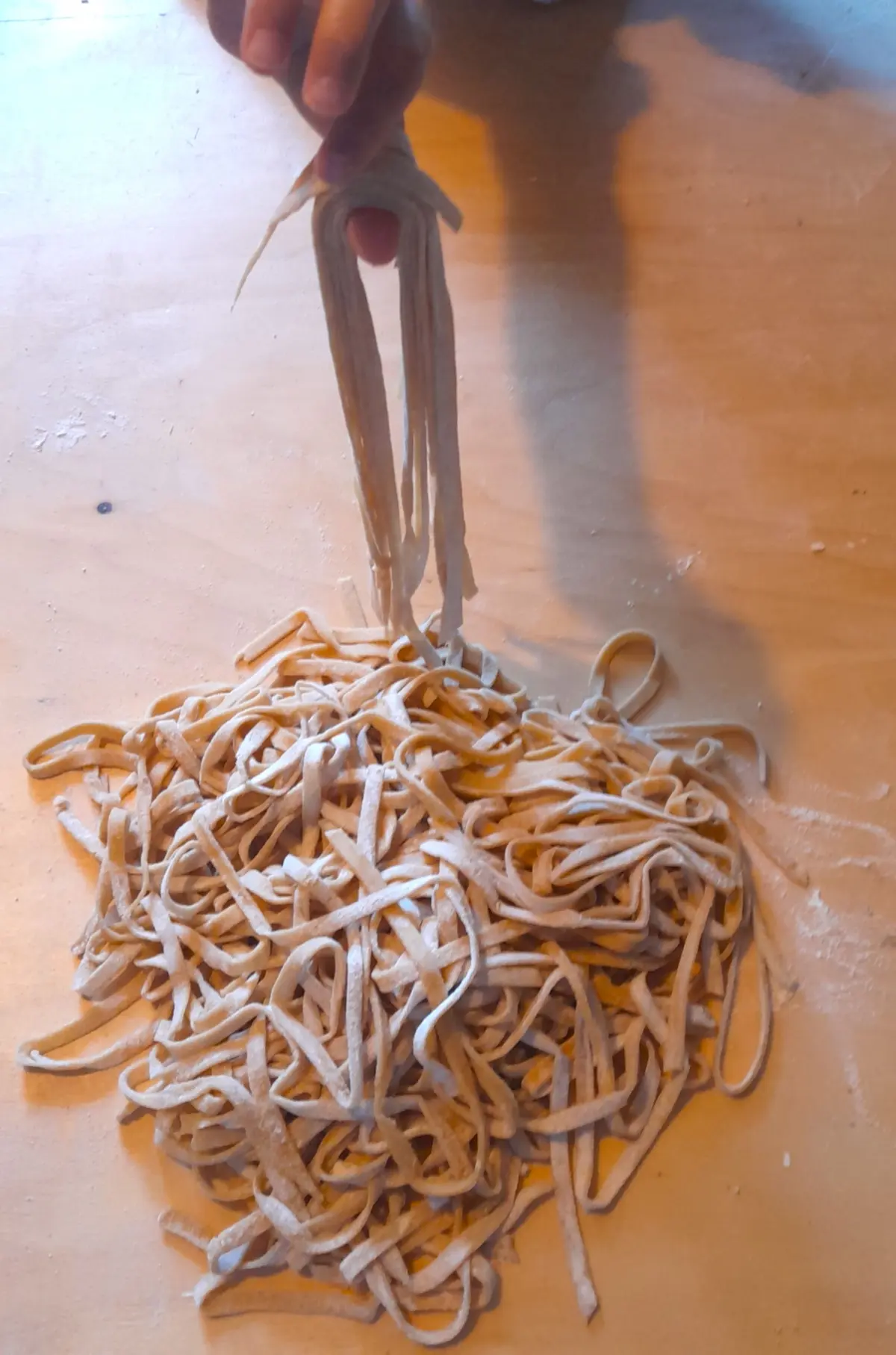 Atelier Famille :  Fabrication de Tagliatelles fraîches