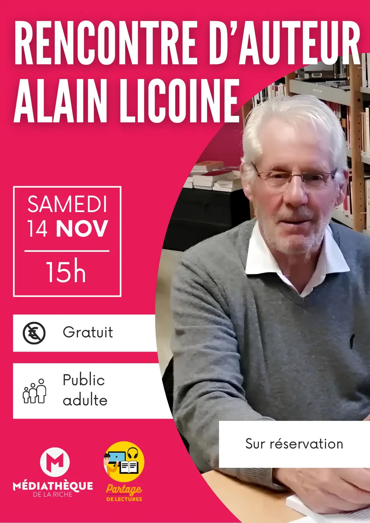 Rencontre-dédicace avec Alain Licoine