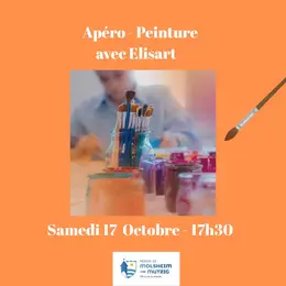 Apéro-peinture avec Elisart 