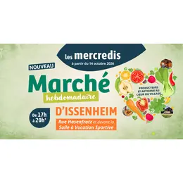 Marché hebdomadaire d'Issenheim